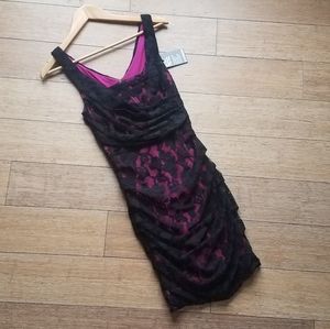 Express Lace Bodycon Dress